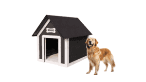 Buda dla psa XL ocieplana dwuspadowa 80x100cm